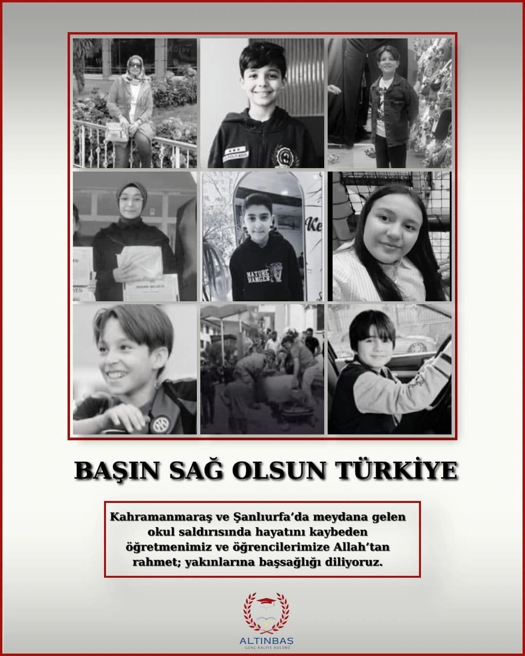  Başın sağ olsun Türkiye…